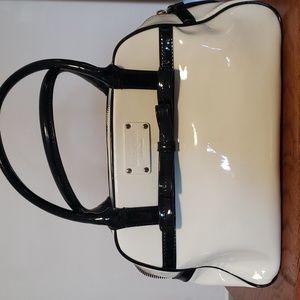 Kate Spade white patent bag
